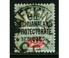 SG8. 1900 6d on 2d Green and carmine. Very fine used...