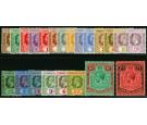 SG58-80. 1921 Set of 23. Set superb fresh mint...