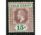 SG100. 1921 15/- Dull purple and green. Superb fresh mint...