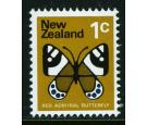 SG1008b. 1973 1c Butterfly. 'RED OMITTED'. Post Office Fresh...