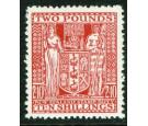 SG F207. 1951 £2 10/- Red. Choice fresh U/M mint...