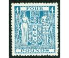 SG F210. 1952 £4 Light Blue. A remarkable U/M mint...