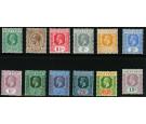 SG86-100a. 1921 Set of 12. All brilliant fresh...