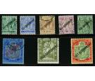 SG106-113. 1922 Set of 8. Superb fine used...