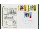 SG889c. 1971 Anniversaries 'Green Omitted' Used On FDC...