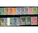 SG1-17. 1925 Set of 17. All superb mint...