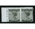 SG31a. 1870 4d Black. 'Imperforate Between'. Very fine fresh...
