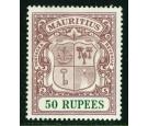 SG222. 1924 50r Dull purple and green. Brilliant fresh...