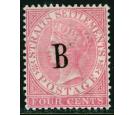 SG16. 1883 4c Rose. Superb fresh mint...