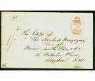 SG CC1. 1871 (August). A neat envelope to London rated...