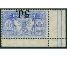 SG42a. 1924 5d on 2 1/2d Ultramarine. 'Surcharge Inverted'. Supe