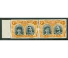 SG181. 1910 4d Black and orange. 'Perforation 15X14. A fantastic