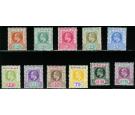 SG60-70. 1906 Set of 11. A superb fresh mint set...