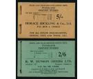 SG SB1&2. 1954 2/6 and 5/- Booklets. Superb...