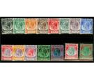 SG260-274. 1936 Set of 15. Superb mint...