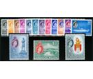 SG38-52. 1961 Set of 15. Exceptional U/M...