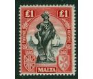 SG139. 1922 £1 Black and carmine-red. Superb fresh mint with...