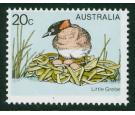 SG673a. 1978 20c Australian Dabchick. 'Yellow Omitted'. A Post O