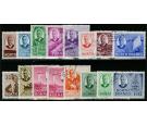 SG356-370. 1950 Set of 16. Superb used...