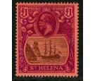 SG96. 1922 £1 Grey and purple/red. Superb fresh mint...