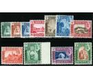 Seiyun. SG1-11. 1942 Set of 11. Beautiful fresh U/M mint...