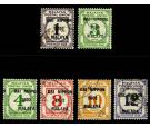 SG JD28-JD33. 1942 Set of 6. All superb used...