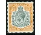SG93c. 1932 12/6 Grey and orange. 'Nick in top right scroll'. Br