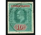 SG34. 1908 10/- Green and red/green. Superb fine well centred...