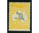 SG111. 1929 5/- Grey and yellow. Superb fresh mint with...