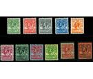 SG116-126. 1929 Set of 11. Superb fresh mint...