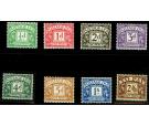 SG D19-D26. 1936 Set of 8. A superb fresh...