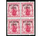 SG A3. 1911 1d Carmine. Brilliant U/M mint block of 4...