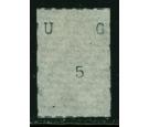 SG26. 1895 5(c.) Black. Roulettes on all sides...