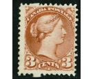 SG79. 1870 3c Indian Red (Copper Red). A superb fresh mint...