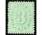SG D48. 1908 3d Green. Superb fresh well centred...