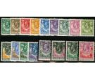 SG1-17. 1925 Set of 17. A complete mint set with...