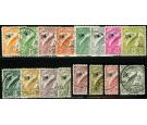 SG190-203. 1932. Air set of 16. Superb fine used...