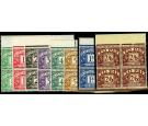 SG D27-D34. 1937 Postage Due. Set of 8. Brilliant U/M Blocks...