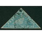 SG14. 1861 4d Pale milky blue. A superb used...