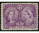 SG137. 1897 $2 Deep violet. Very fine fresh well...