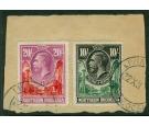 SG16-17. 1925 10/- and 20/-. Both superb fine...