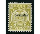 SG2b. 1889 2d Olive-bistre. "Swazielan". Very fine fresh...