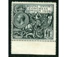 SG438. 1929 PUC £1 Black. Fantastic mint marginal...