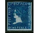 SG40. 1859 2d Deep blue. 'SHERWIN'. Brilliant UNUSED...