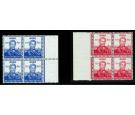 SG168-169. 1957 Set of 2. Brilliant fresh U/M blocks...