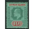 SG34. 1908 10/- Green and red/green. Superb fresh mint...