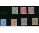 SG8-14. 1886 Superb full set of 7 all...