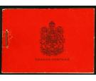 SG SB15. 1930 (7 November) 25c booklet. Red cover 'PLATE' on tab