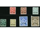 SG84s-91s. 1898 Set of 7. 'Specimen'. Superb U/M...