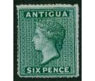 SG8. 1863 6d Green. A superb fresh mint...